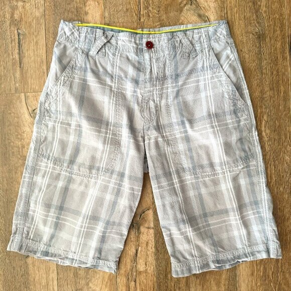 Nike Air Jordan Jumpman Plaid Flat Front Shorts - Picture 1 of 10